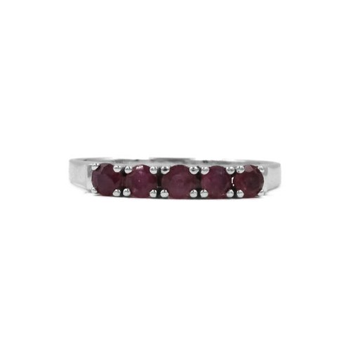 Ring mit rubinen 14 kt - 5, in