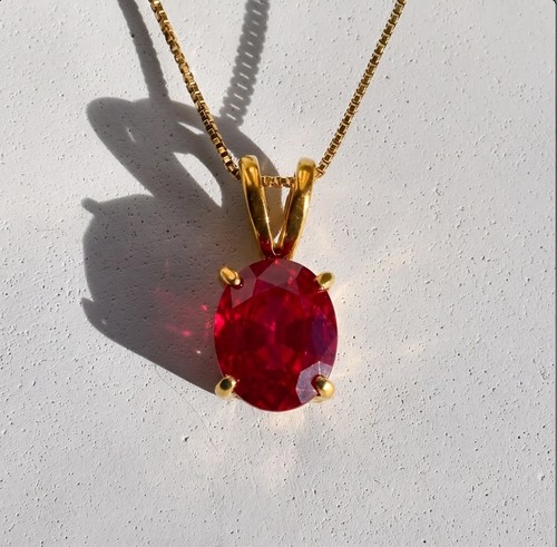 Royal crimson solitaire - crimson,