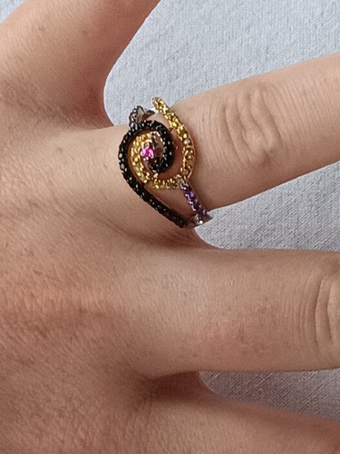 Silberring mit kleinen - silberring, 20