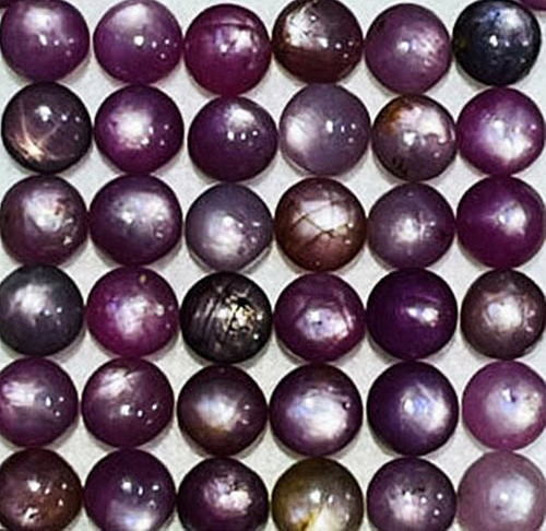 Rubin rund cabochon 4mm - cabochon,