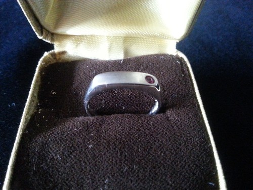 Ring rubin silber 835 000 - ring, in