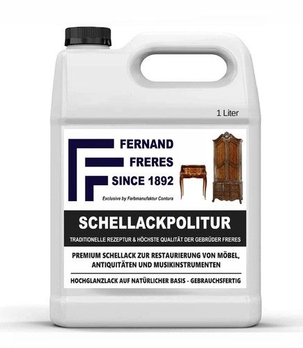 Liter schellack hochglanz - 1,