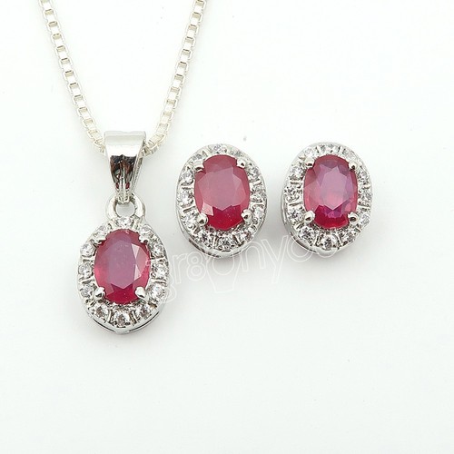 Gr8onyou schmuckset mit rubin - gr8onyou,
