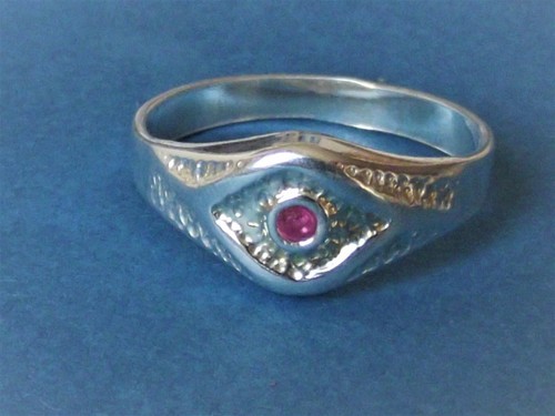 Ring mit rubin stein rot - ring,